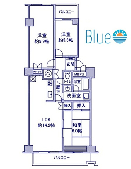 【間取り】 | 鎌倉グリーンマンション