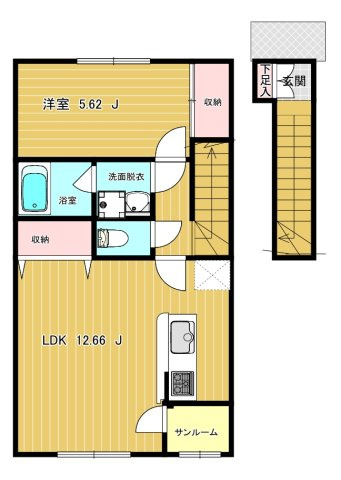 クロニクルAの間取り