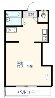 【間取り】 | ブルックス東十条 | 間取りです。
