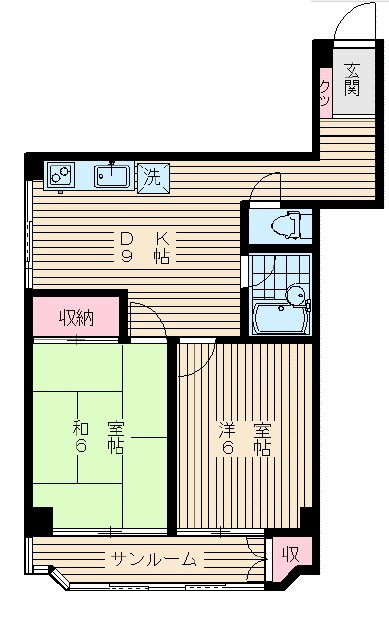 メゾン舞の間取り