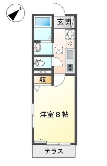 【仲介手数料：50％OFF】対象物件！の間取り