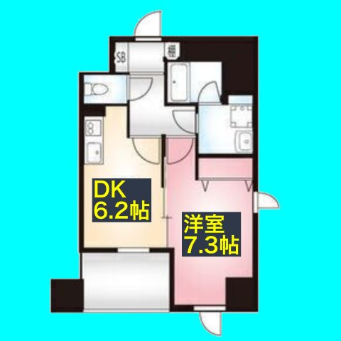 ディアコート白川の間取り