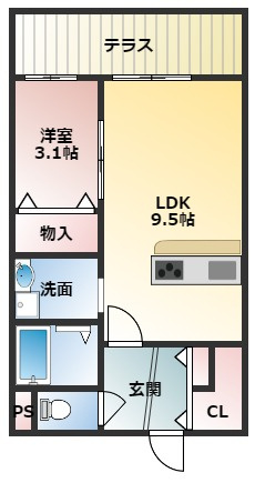【間取り】 | カーサビアンカ 