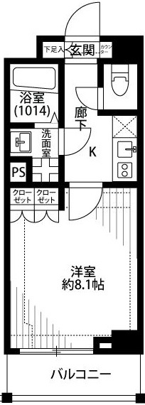 プレール・ドゥーク東陽町の間取り|間取りです。