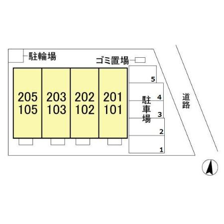 ｂ．セミカの区画図
