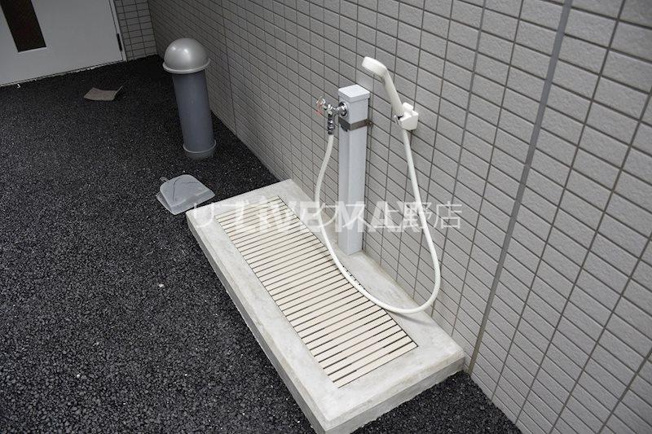 ペット用足洗い場