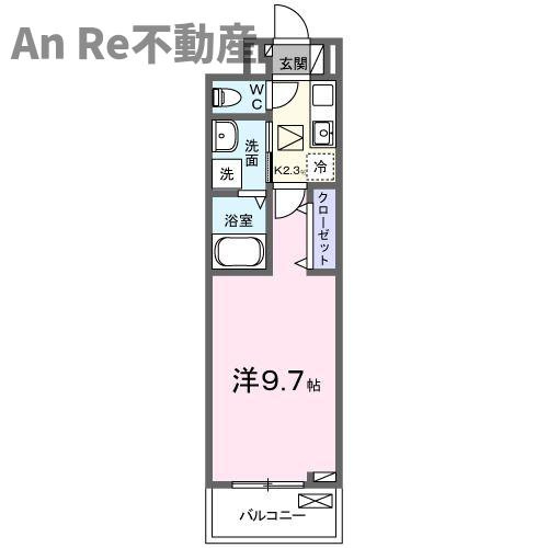 メゾンド　トレーフルの間取り