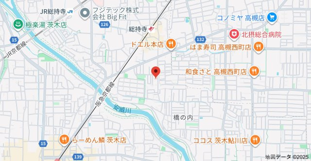ワンモアオッツの地図