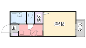 【間取り】 | ラッキータウン２番館