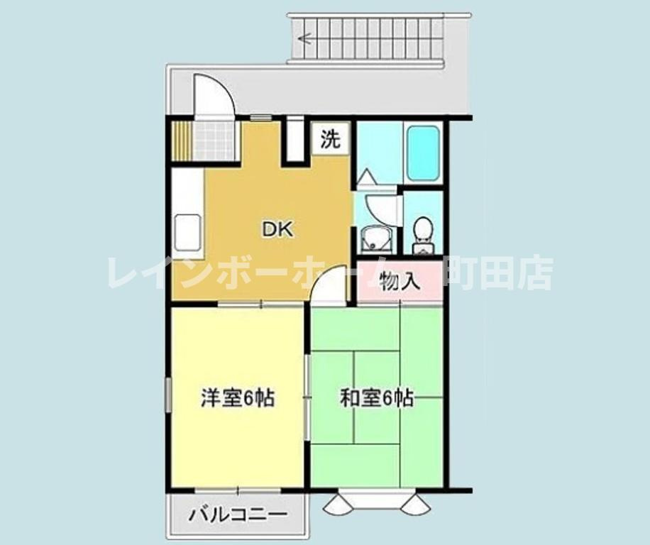 パークヒルズⅠ※初期費用分割後払いサービス利用可能物件の間取り