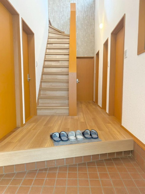 伏尾台3丁目の玄関