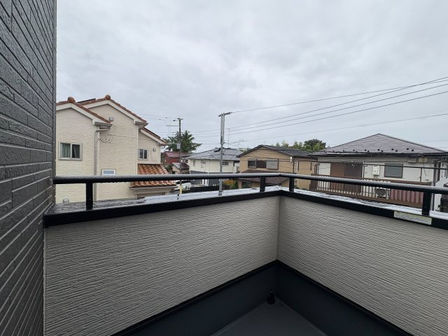 《仲介手数料半額》所沢市所沢新町　全2棟　1号棟のバルコニー