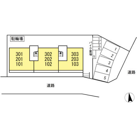 D-houseの区画図