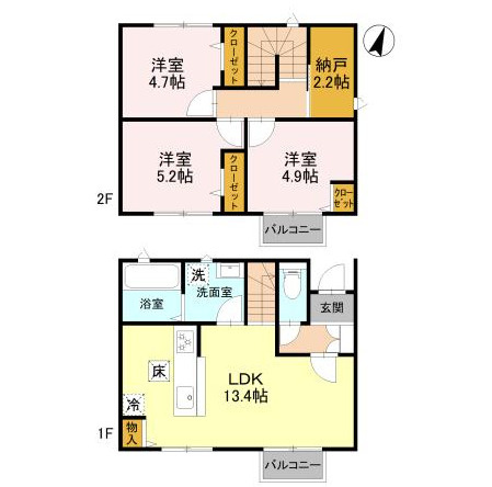 エターナル中島の間取り|間取り図☆彡