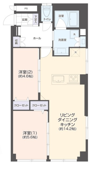 【間取り】 | ホワイトレジデンス