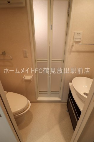 大阪市鶴見区今津北４丁目の賃貸マンションの洗面所