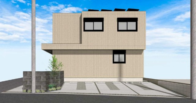 ａｎｄａｎｔｅ　アンダンテの外観パース|耐震耐熱に優れた旭化成ZEHペット共生ヘーベルメゾン