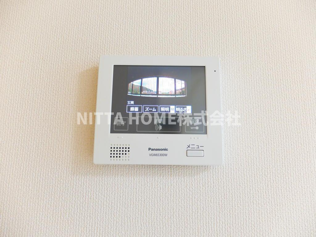 丹波篠山市宇土の賃貸マンションのセキュリティ|顔見て会話ができるTVインターホン◎