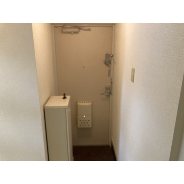ニュースカイハイツの玄関