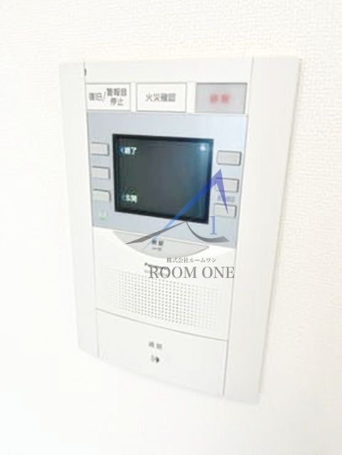 ヴェルステージ蒲田駅前のセキュリティ|モニター付インターホンです。
