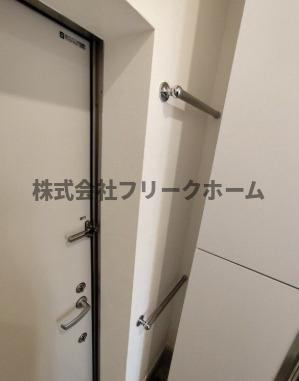 桜ハウスの玄関