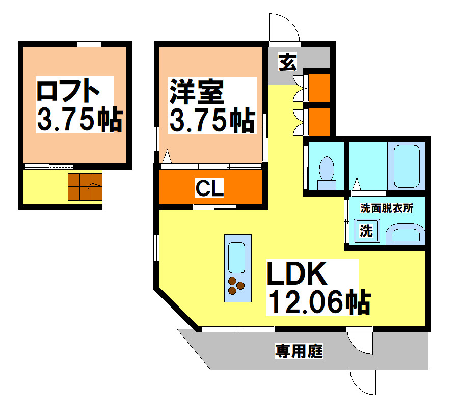 桜ハウスの間取り