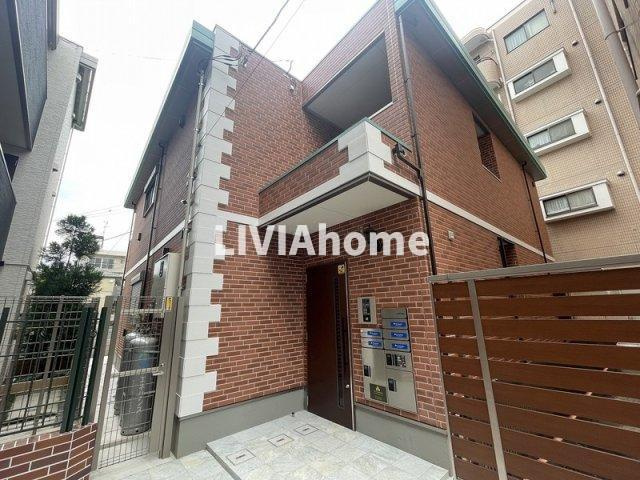 川崎市多摩区菅馬場２丁目のアパートの外観