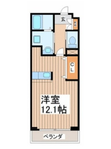 グラッツェ鎌倉の間取り