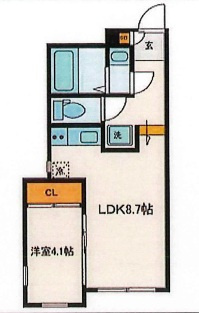 LAPiS本駒込の間取り