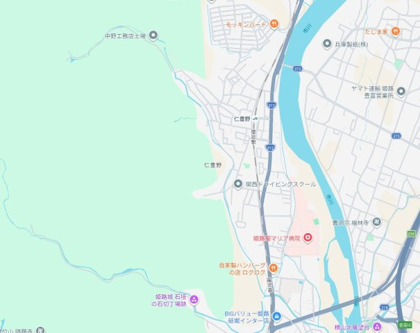 姫路市仁豊野　第8期　新築一戸建ての地図