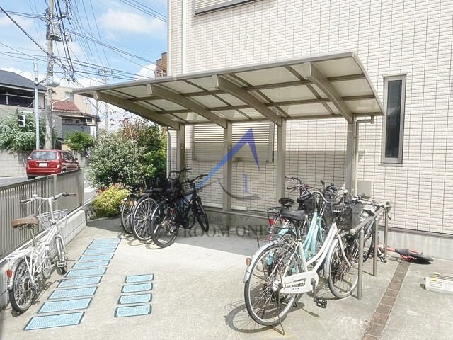 グラッツェ鎌倉のその他共用部分|駐輪場です。