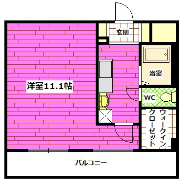 ロジュマンの間取り