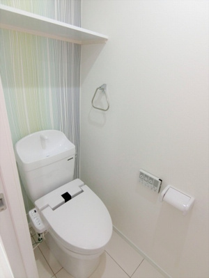 【トイレ】 | ヴェルテックス | 落ち着いた色調のトイレです