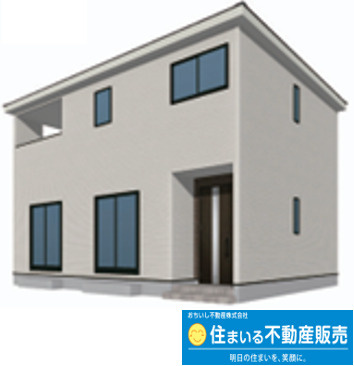 宇美町原田第２　1号棟の外観パース