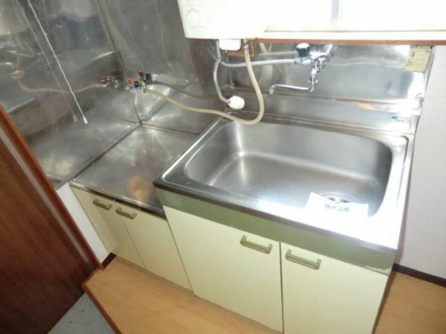 斉藤コーポ２号棟のキッチン