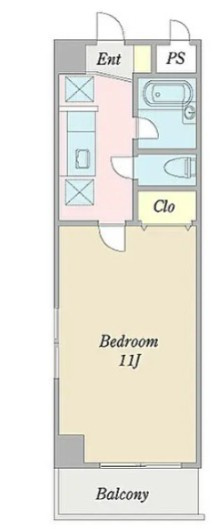 YMK ROOM17の間取り