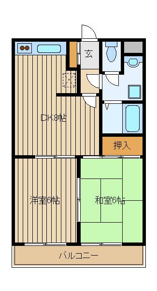 フォートレスセブンの間取り
