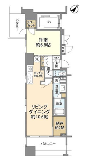 【間取り】 | アーデル向島アヴァンセア | 間取り