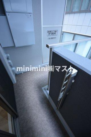 アーバネックス阿波座駅前のバルコニー