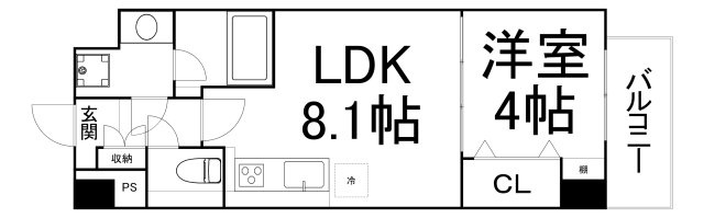 【間取り】 | グランディア梅田ノース
