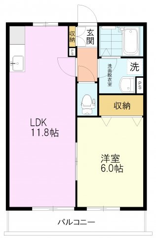 【間取り】 | メゾンときわ