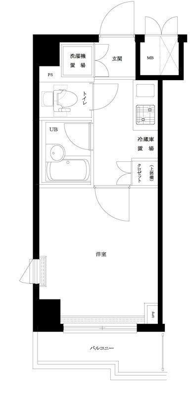 ルーブル大井町参番館の間取り|間取りです。