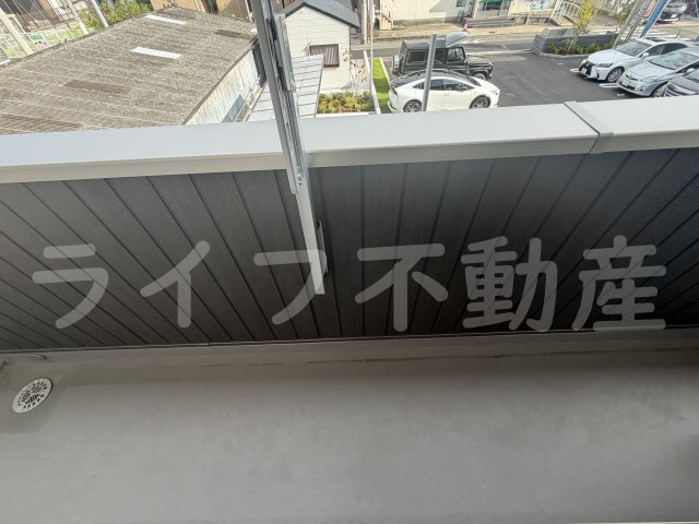 エクシードⅡのバルコニー