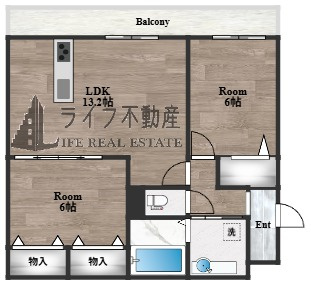 エクシードⅡの間取り