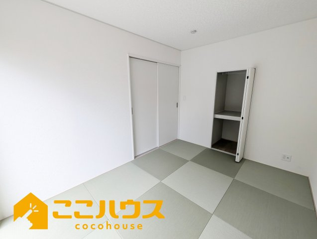 うるま市兼箇段第３　クレイドルガーデン　新築戸建て　全３棟　１号棟の和室|【施工例】※同施工の別物件写真