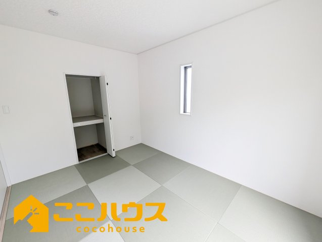 うるま市兼箇段第３　クレイドルガーデン　新築戸建て　全３棟　１号棟の和室|【施工例】※同施工の別物件写真