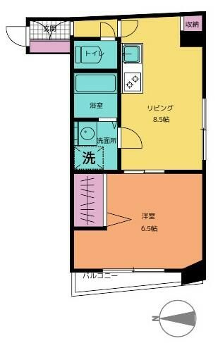 ベントーレ・三宿の間取り