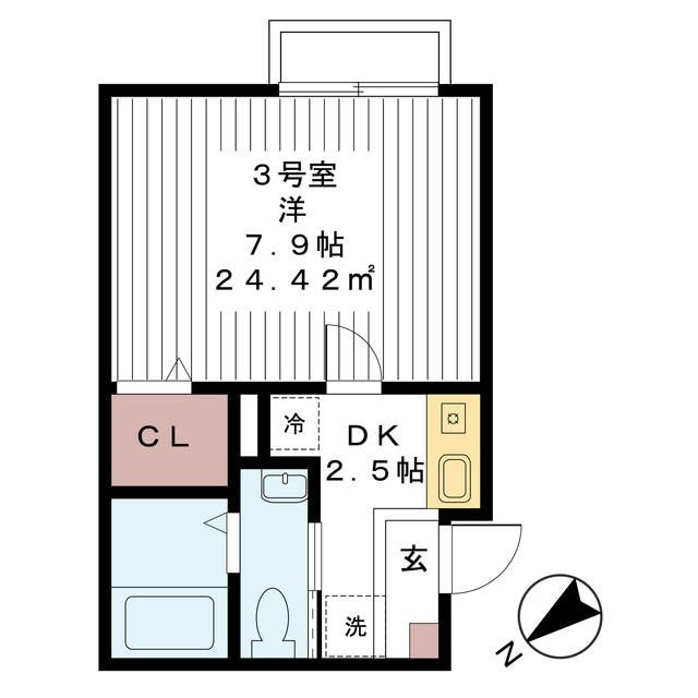 ヴィラ　イル　マーレの間取り