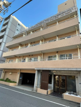 三敬中洲マンションの外観|きれいな外観です