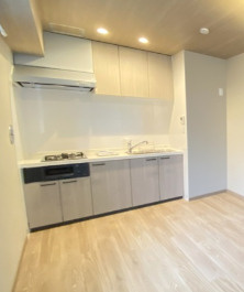 三敬中洲マンションのキッチン|キッチンでお料理をお楽しみください